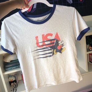 COTTON ON Mickey Mouse Ringer Tee